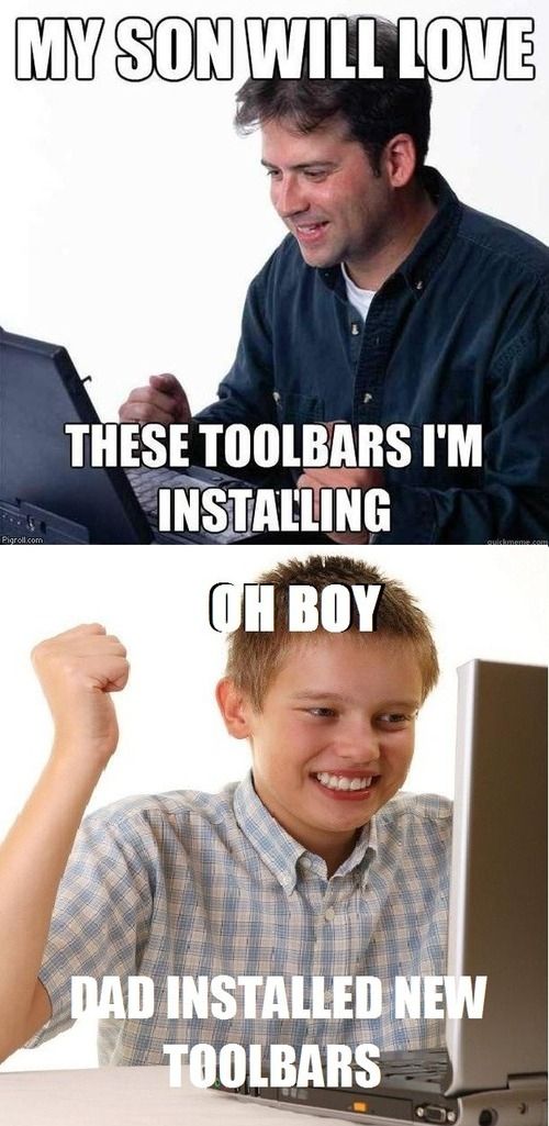 MY SON WILL LOVE THESE TOOLBARS I'M INSTALLING OH BOY DAD INSTALLED NEW TOOLBARS