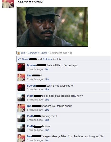 This guy is so awesome
 thats a little too far perhaps
 ?
 kony is not awesome lol