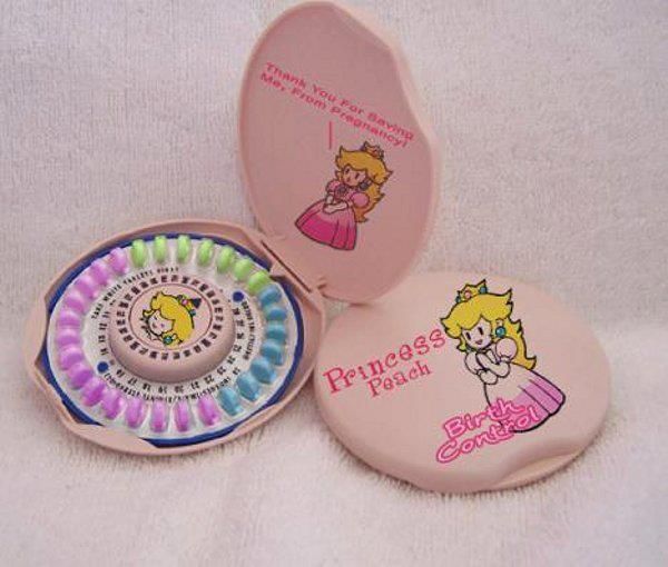 Princess Peach Birth Control
 Thank You For Saving Me From Pregnancy!
