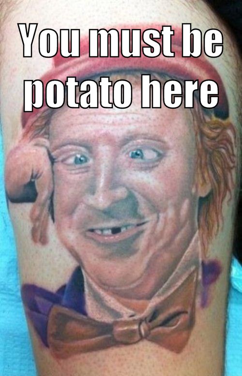 You must be potato here