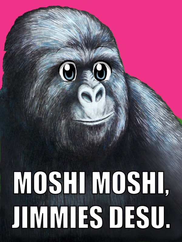 MOSHI MOSHI, JIMMIES DESU.