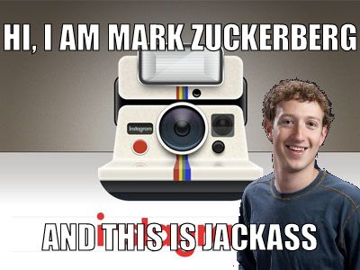 HI, I AM MARK ZUCKERBERG
 AND THIS IS JACKASS