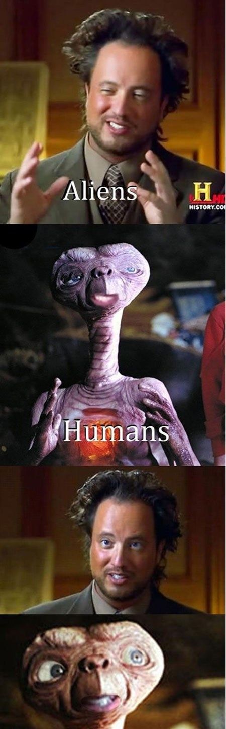 Aliens Humans