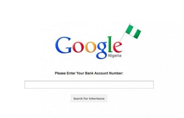 Google Nigeria Please Enter Your Bank Account Number: Search For Inheritance