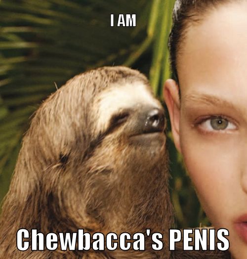 I AM
 Chewbacca's PENIS