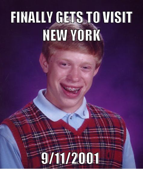 FINALLY GETS TO VISIT NEW YORK 9/11/2001