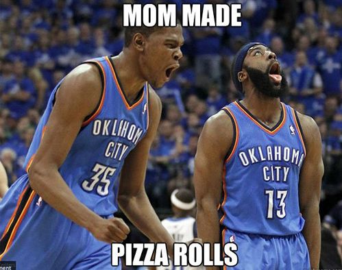 MOM MADE PIZZA ROLLS