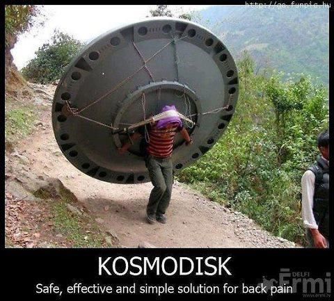 KOSMODISK
 Safe, effective and simple solution for back pain