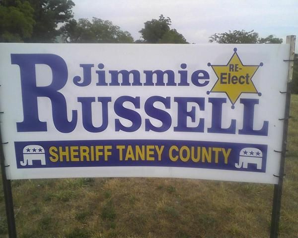 Jimmie Russell
 SHERIFF TANEY COUNTY