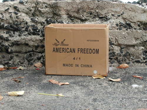 AMERICAN FREEDOM MADE IN CHINA