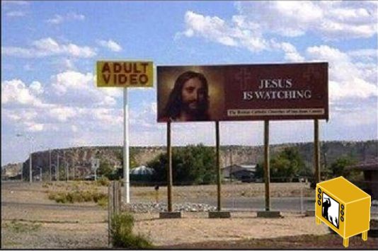 JESUS IS WATCHING
 ADULT VIDEO