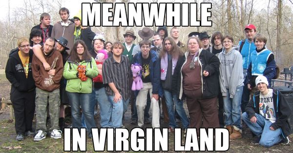 MEANWHILE IN VIRGIN LAND