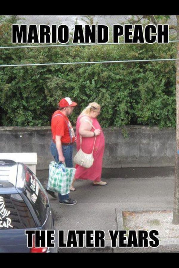 MARIO AND PEACH THE LATER YEARS