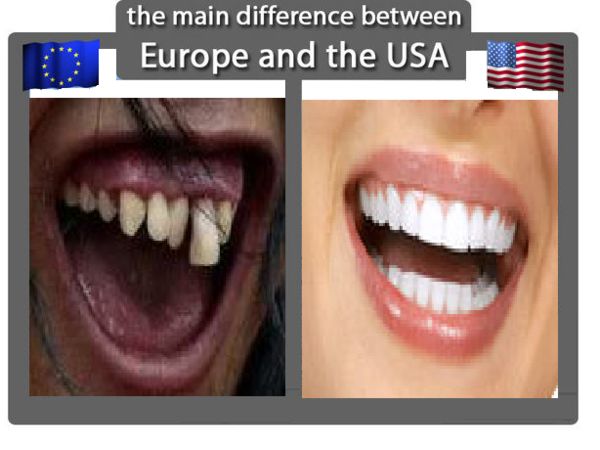the main difference between Europe and the USA