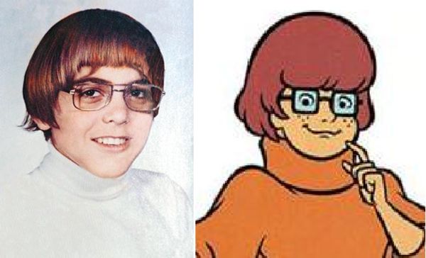 young george clooney velma