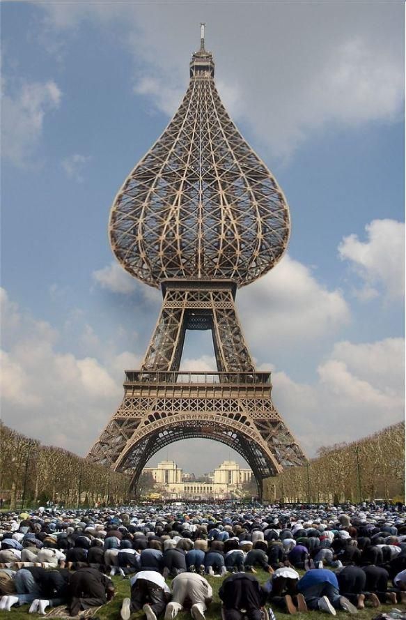 eiffel tower reconstructed