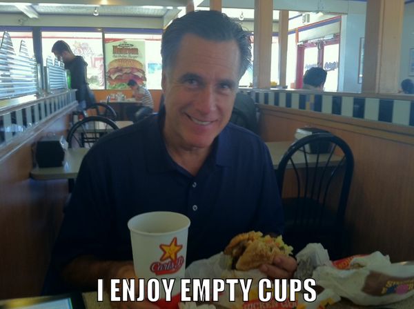 I ENJOY EMPTY CUPS