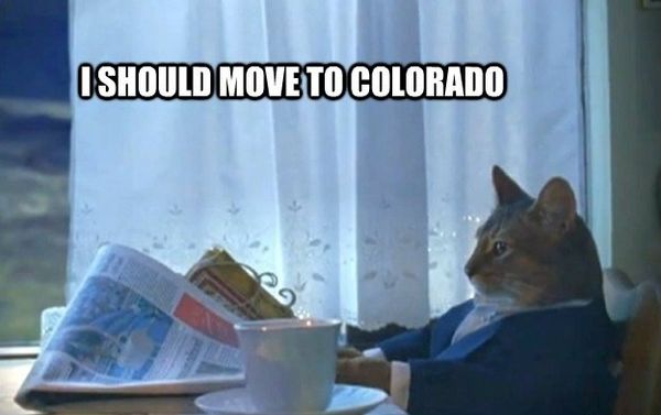 I SHOULD MOVE TO COLORADO