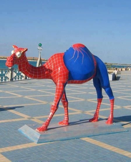 spiderman camel