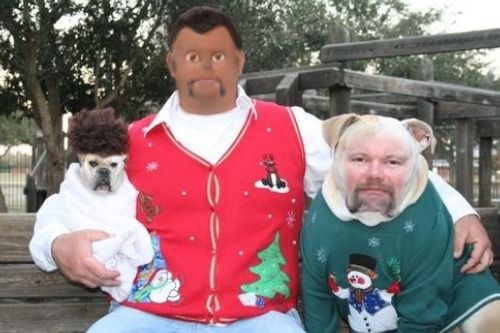 christmas family photo remake