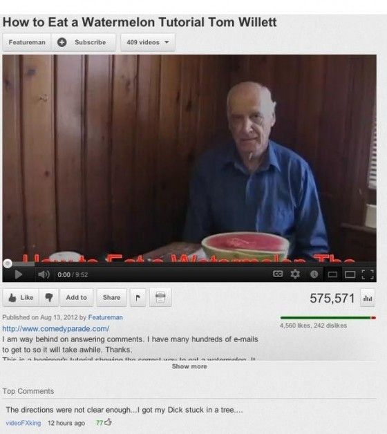 How to Eat a Watermelon Tutorial Tom Willett