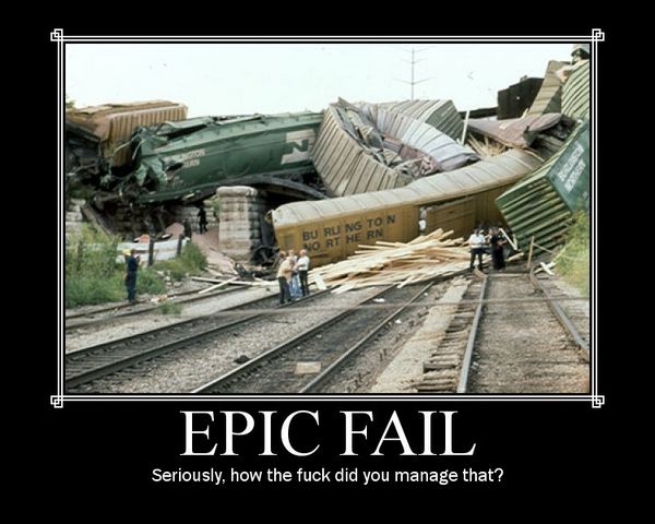 EPIC FAIL Seriously, how the f✡✝k did you manage that?