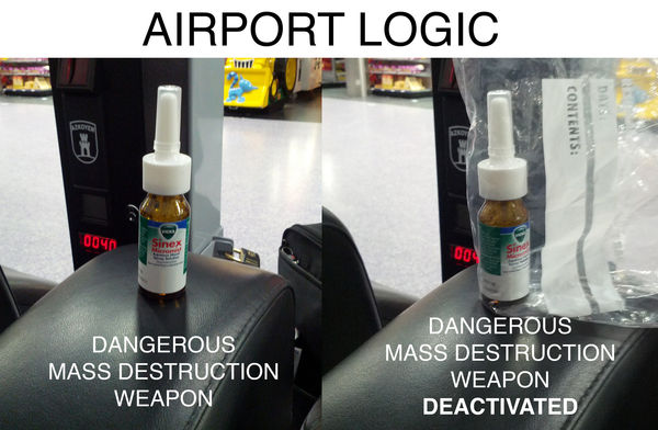 AIRPORT LOGIC
 DANGEROUS MASS DESTRUCTION WEAPON DEACTIVATED