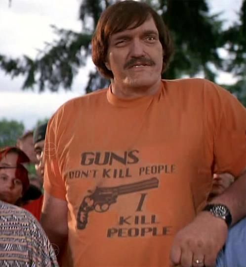 GUNS DON'T KILL PEOPLE I KILL PEOPLE