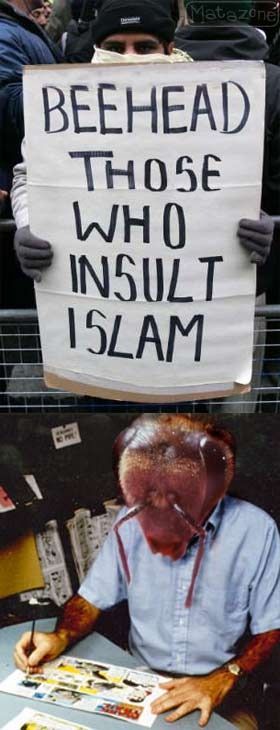 BEEHEAD THOSE WHO INSULT ISLAM