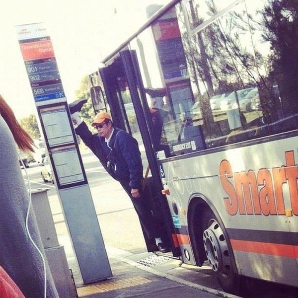 kung fu master bus driver