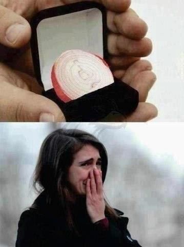 onion engagement ring