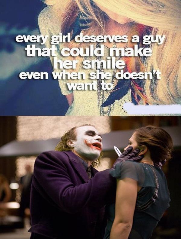 every girl deserves a guy that could make her smile even when she doesn't want to