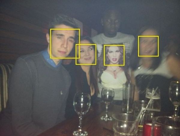 white people face recognition