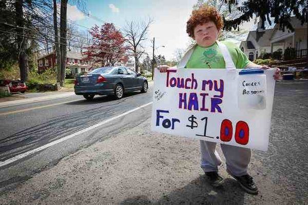 Touch my HAIR For $1.00