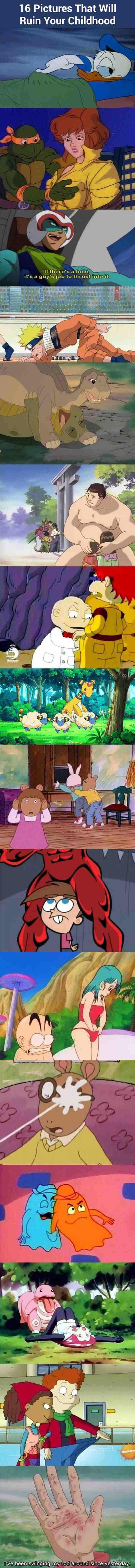 16 Pictures That Will Ruin Your Childhood