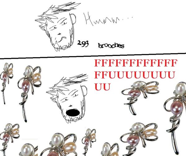 Hmmm... 293 brooches FFFFFFFUUUUUUU