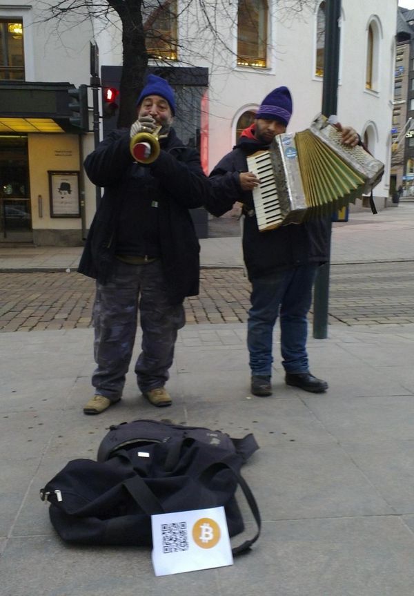 bitcoin buskers