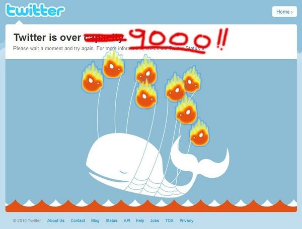 Twitter is over 9000 !!