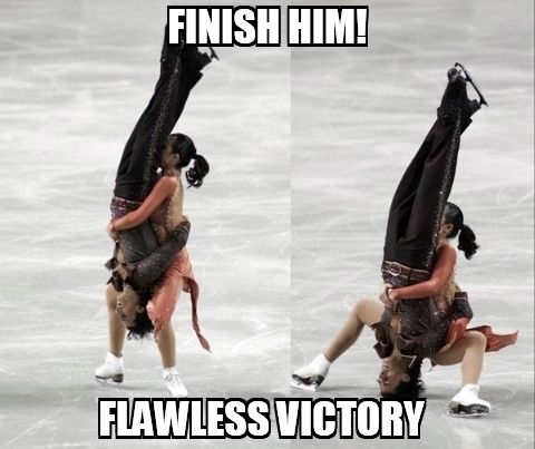 FINISH HIM!
 FLAWLESS VICTORY
