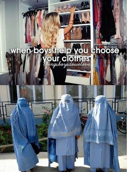 when boys help you choose your clothes