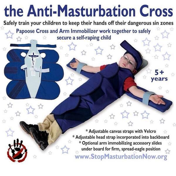 Safely train your children to keep their hands off their dangerous sin zones