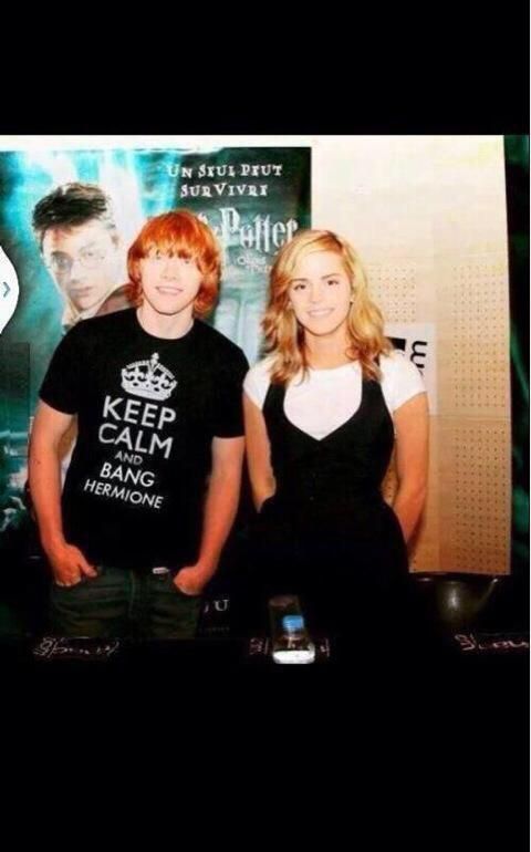 keep calm and bang hermione