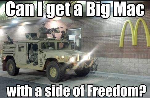 Can I get a Big Mac with a side of Freedom?
