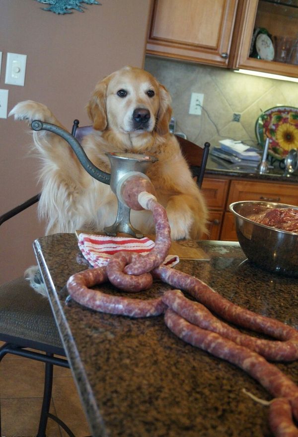 keep calm and make sausage