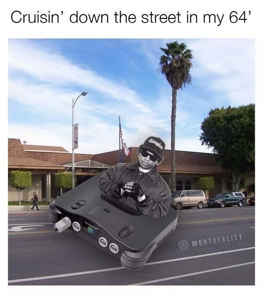 Cruisin' down the street in my 64'