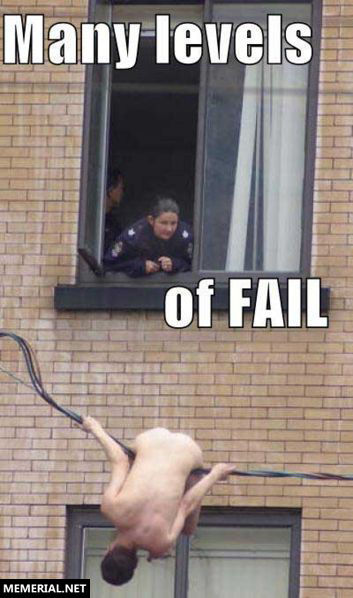 Many levels of FAIL