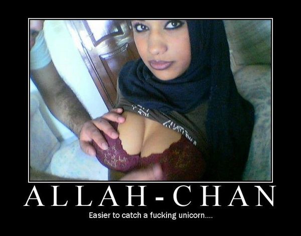 ALLAH-CHAN Easier to catch a f✡✝king unicorn....