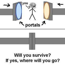 you portals Will you survive? If yes, where will you go?