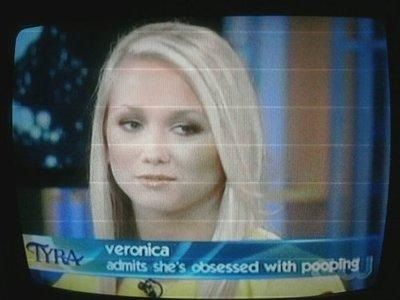 veronica admits she's obsessed with pooping